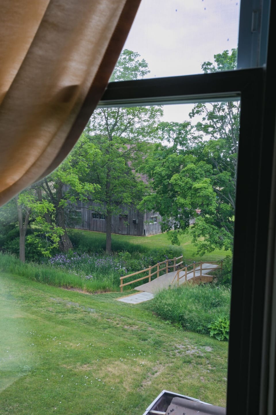 View from the master bedroom