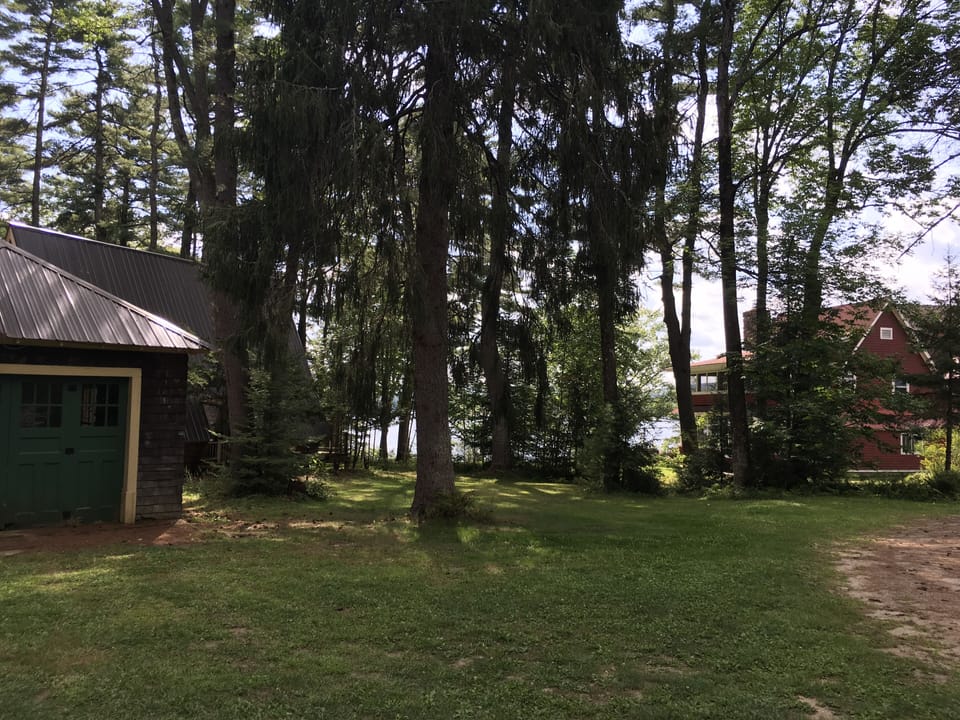 View from deck