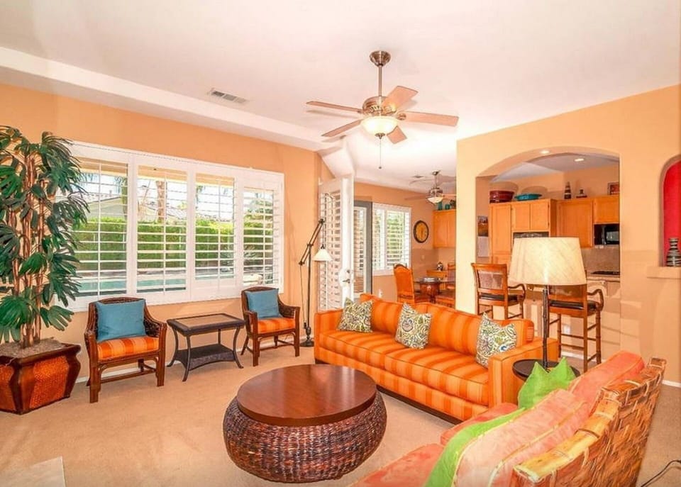 The Living Room is a great space for entertaining.