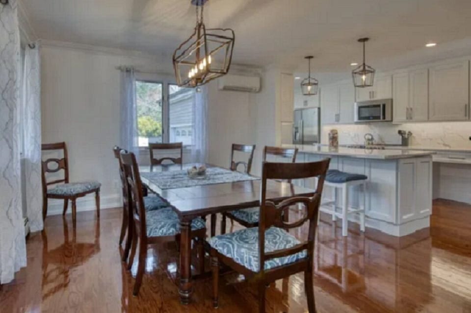 New Dining Room Open to Kitchen