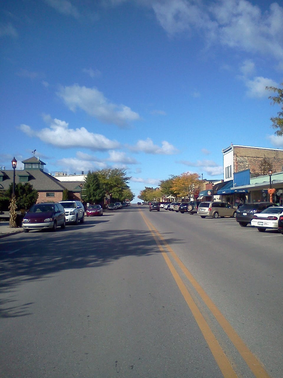 main street is steps away