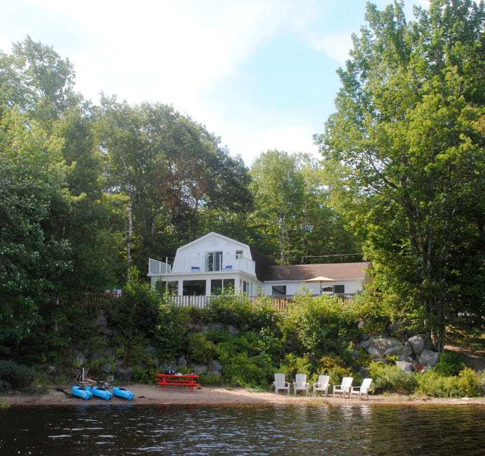 View from the water. 