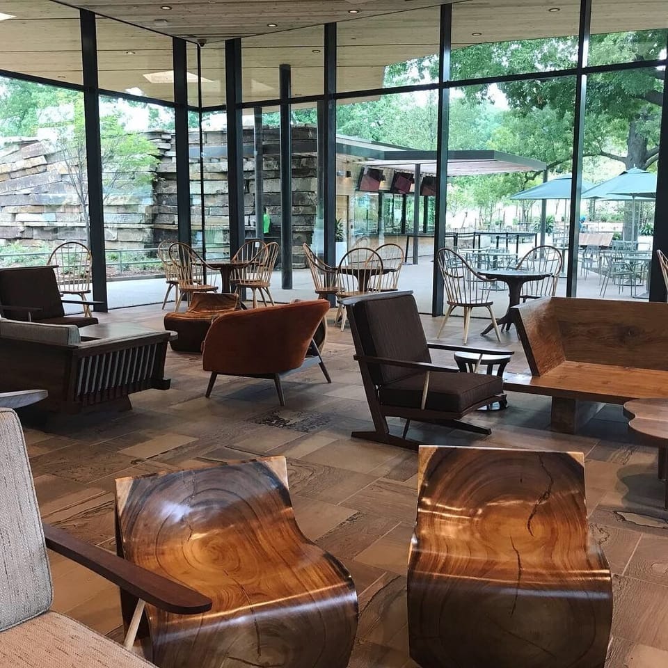 Plenty of indoor seating to relax at the Gathering Place 