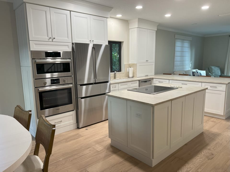 Spacious newly renovated kitchen
