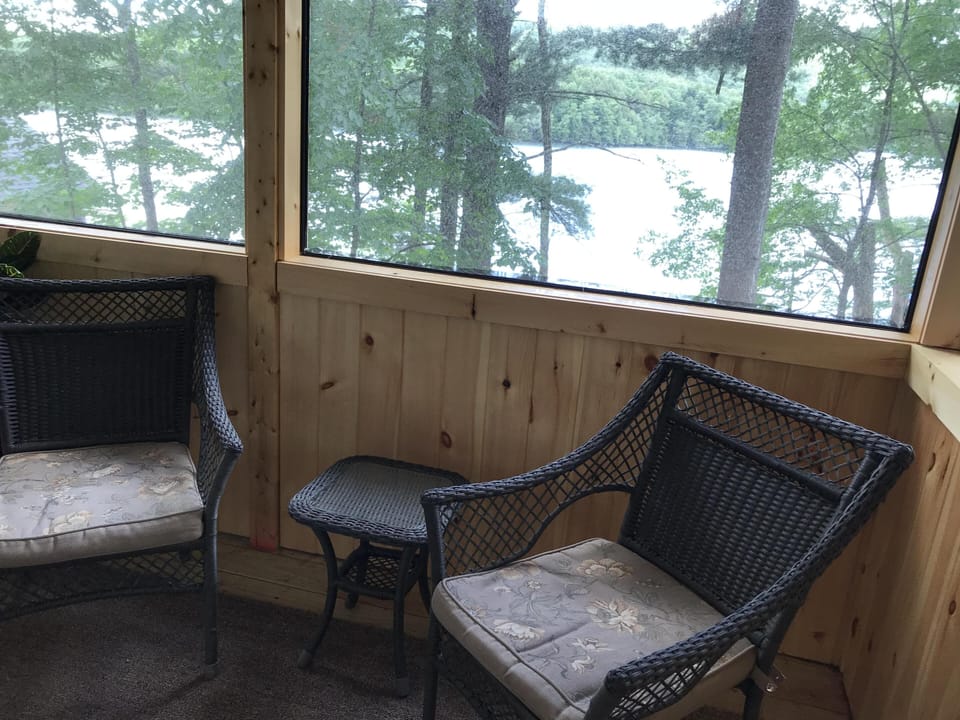 Lake view from porch