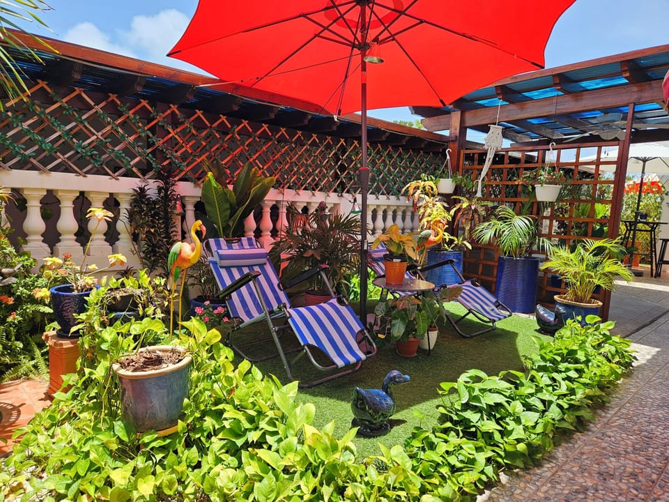 Shared seating area, perfect for reading a book with a fresh cup of coffee.
