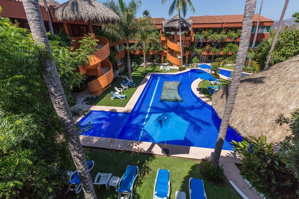 view from our building