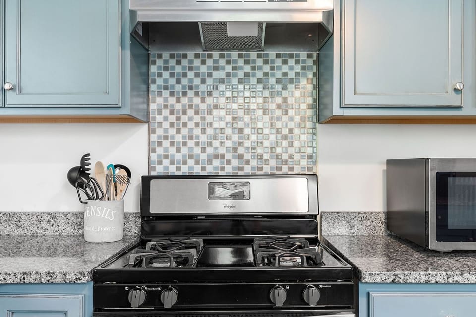 Kitchen with Custom Tile