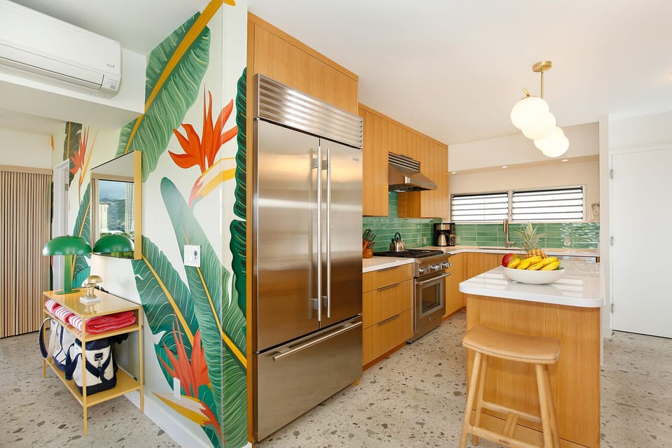 Oversized Refrigerator with French Doors and Freezer Drawer