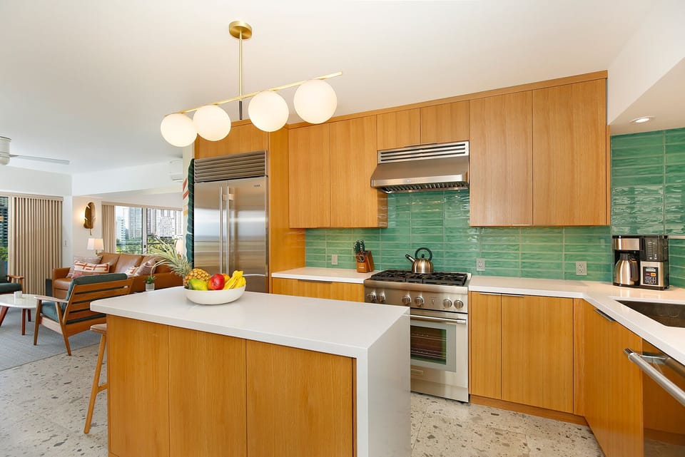 Spacious Kitchen with Large Island