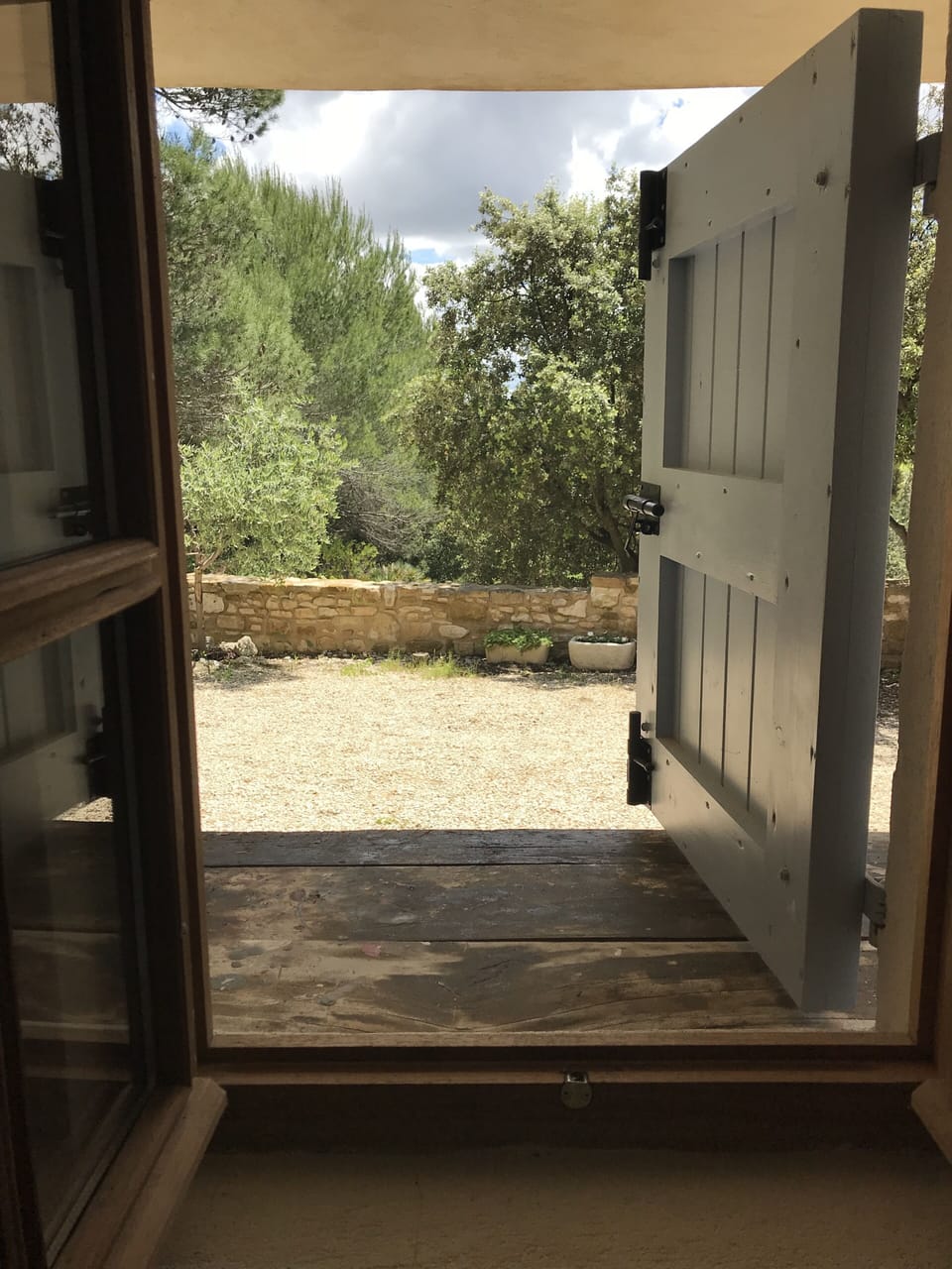 Downstairs bedroom view