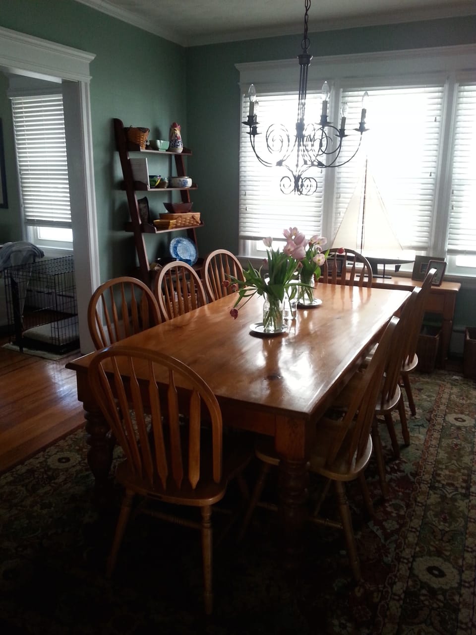 dining room seats 8