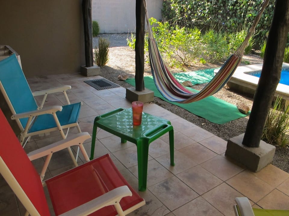 Shaded Sitting Area Back 