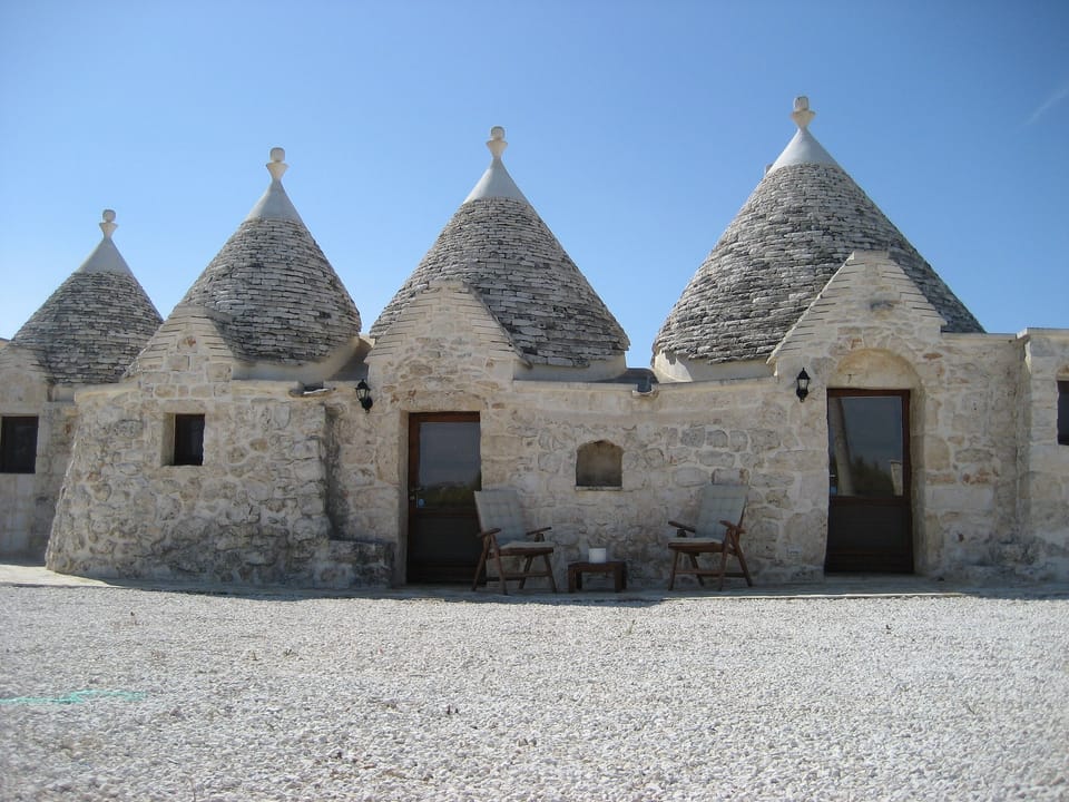 Front of trullo