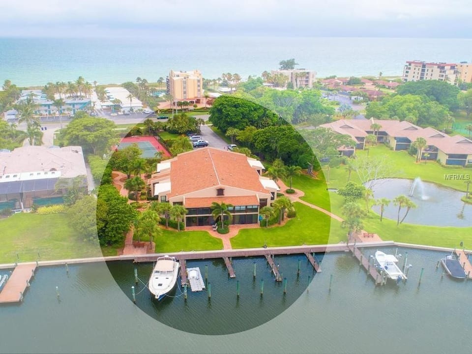 Ground Floor View of  Bayfront condo!