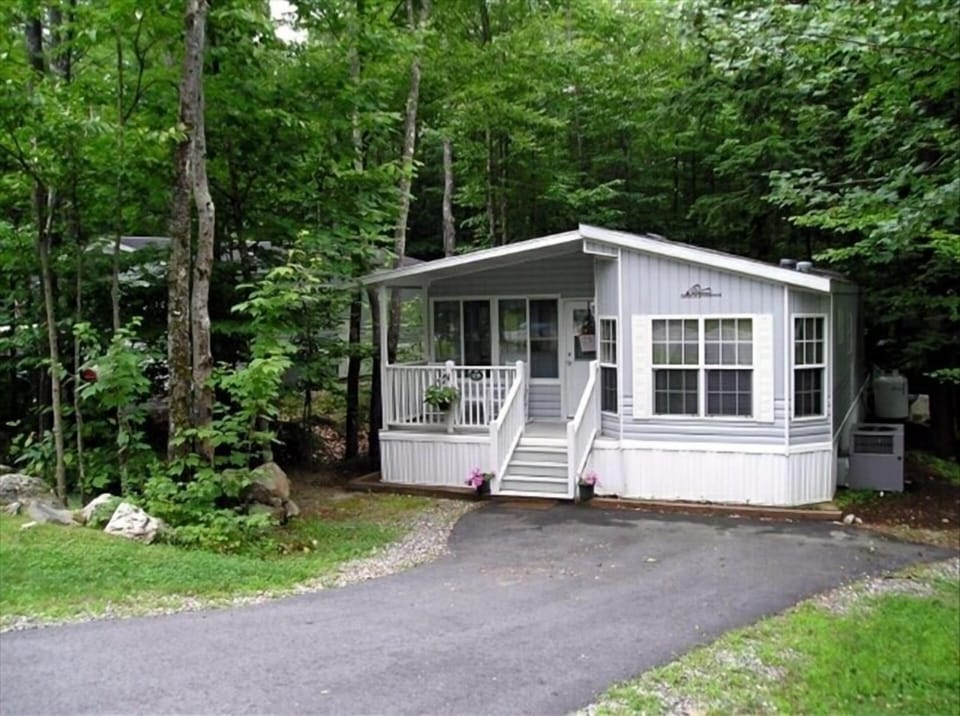 Wooded lot on the resort's most family-friendly street