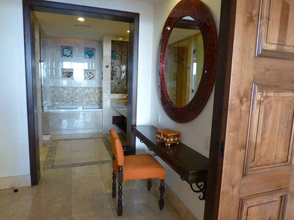 Dressing Room containing Safe, Walk-In Closet & Master Bathroom