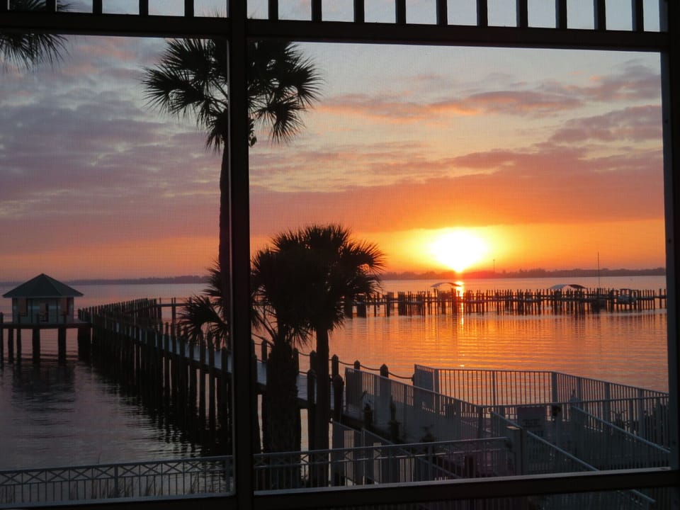 Sunrise on the lanai