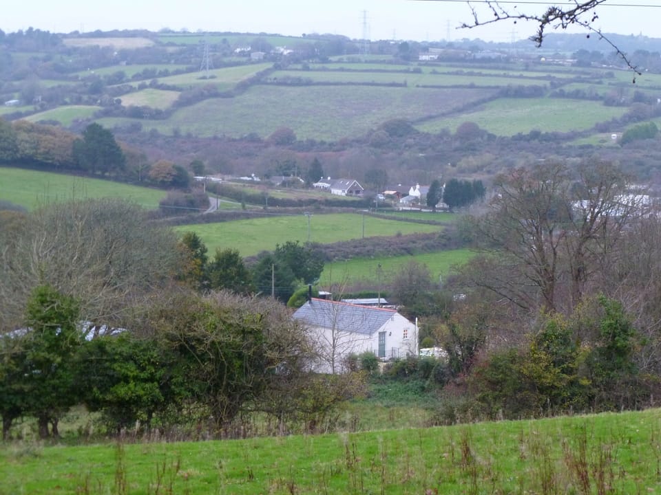 Rural setting in a historical mining valley