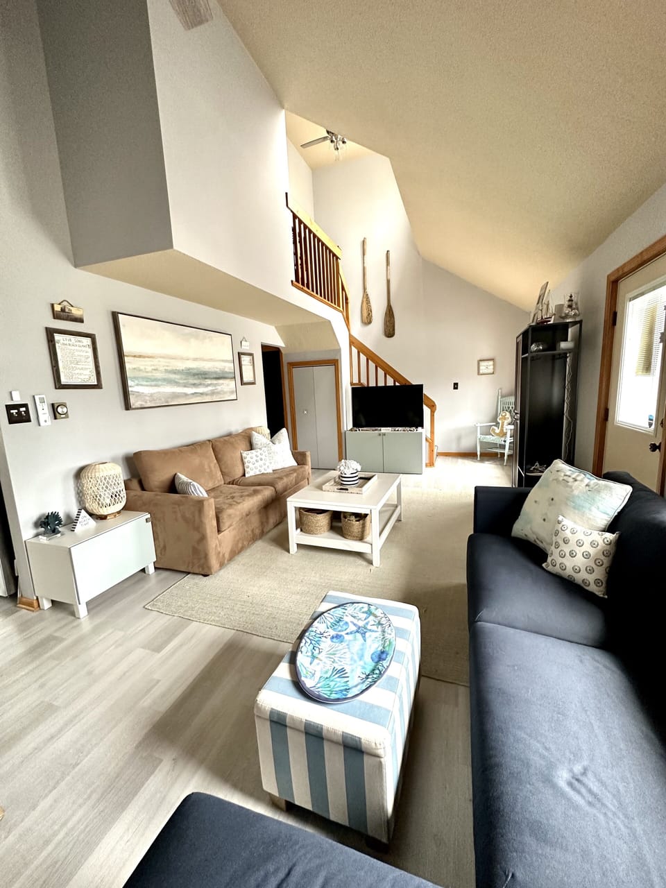 Living Room - 2 large sofas (1 is queen sleeper) 