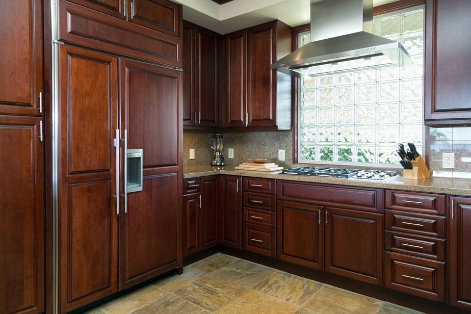 Mahogany and stone upgrades through the condo. Subzero frig & rare gas range 