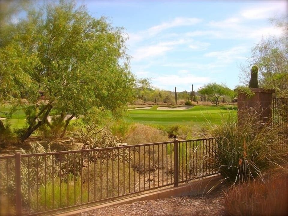 Golf Course View from Patio 11th hole