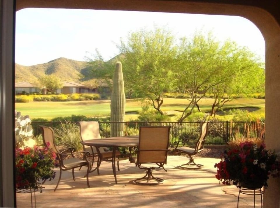 Golf course view from patio - 11th hole