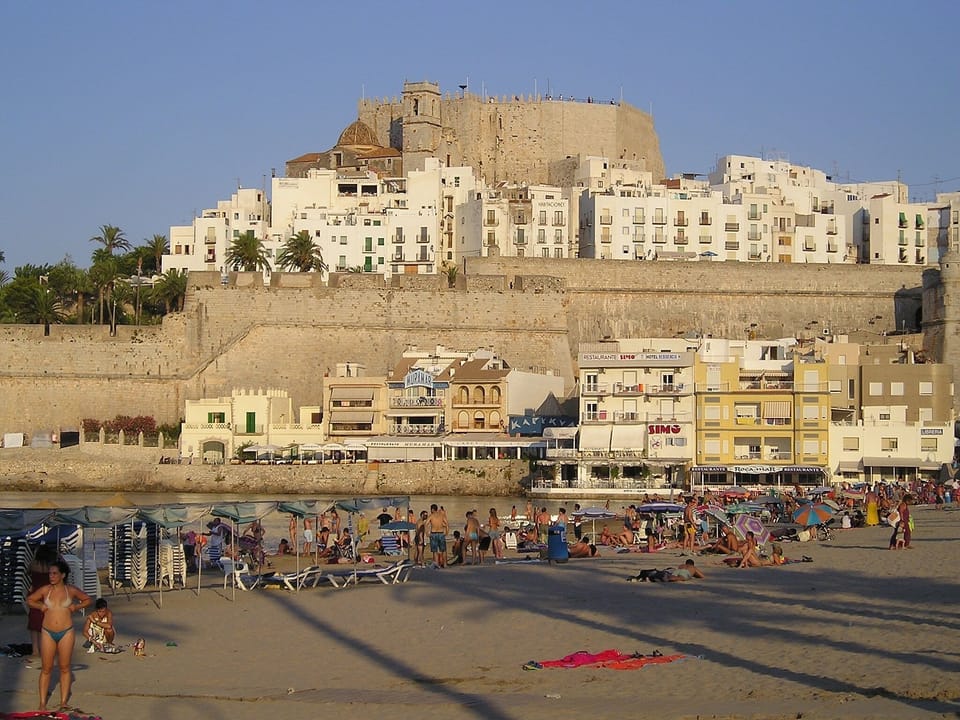Old Town and beach - Peniscola