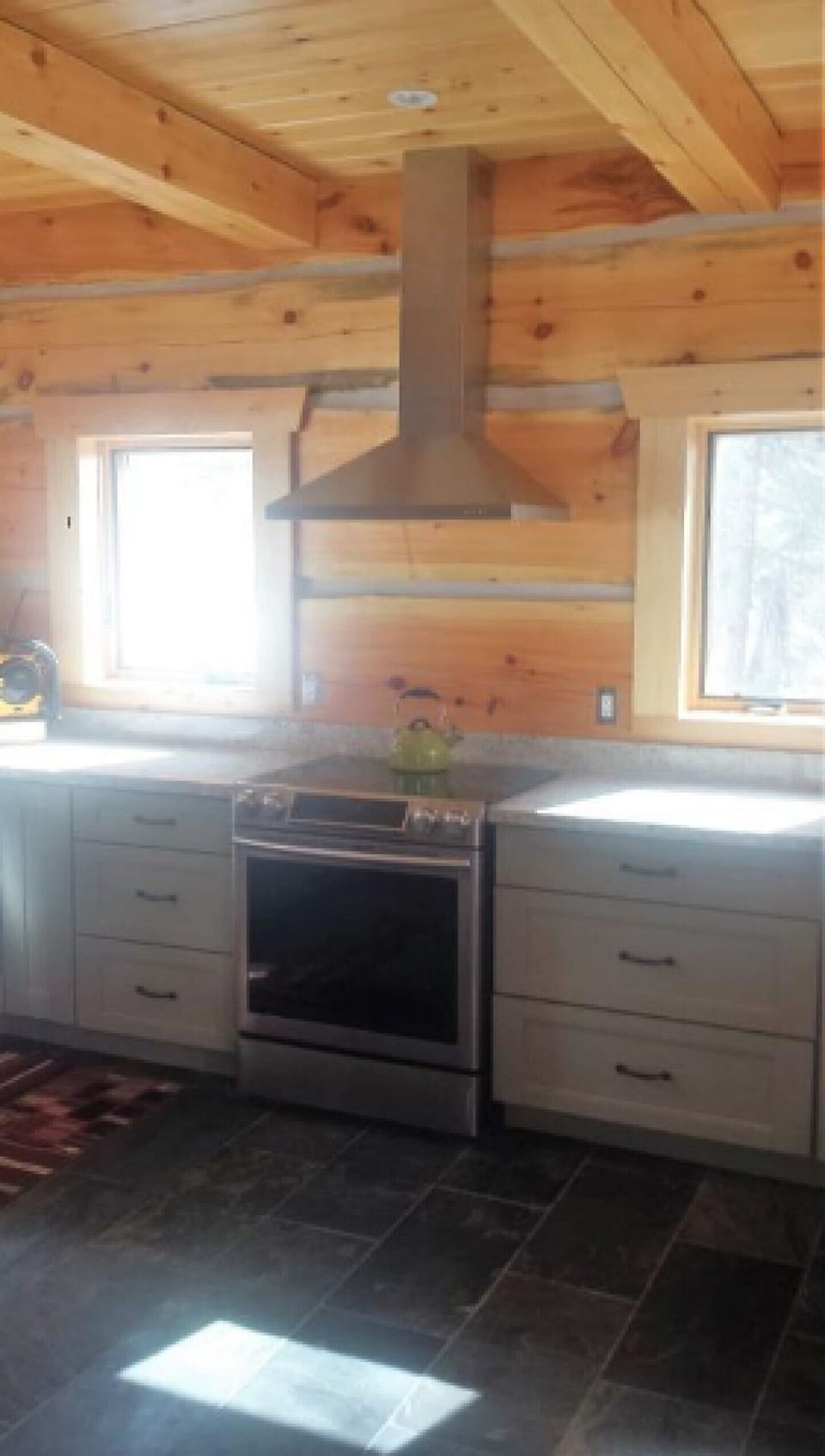 New stainless steel appliances