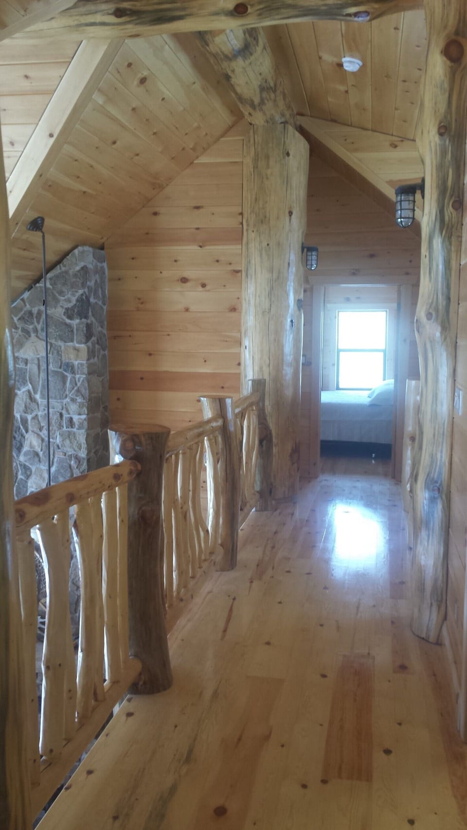 second floor hallway