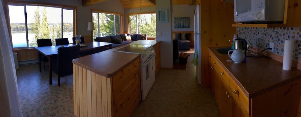 Open kitchen - fully stocked