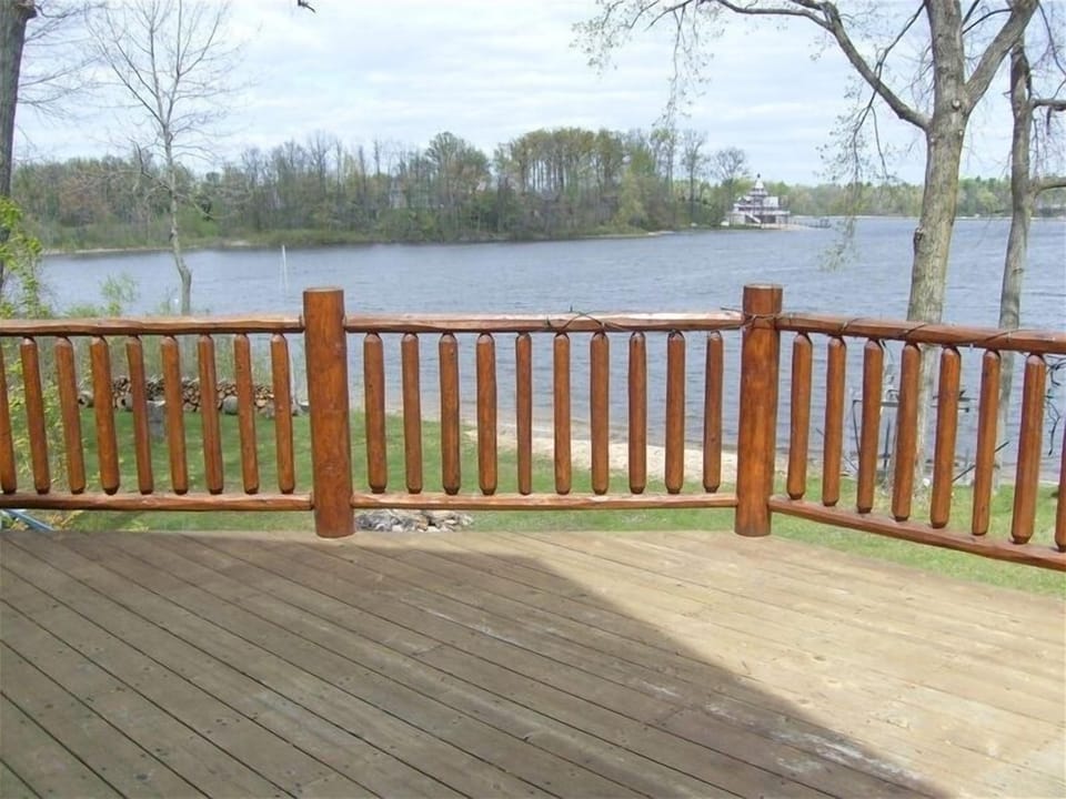 view from deck
