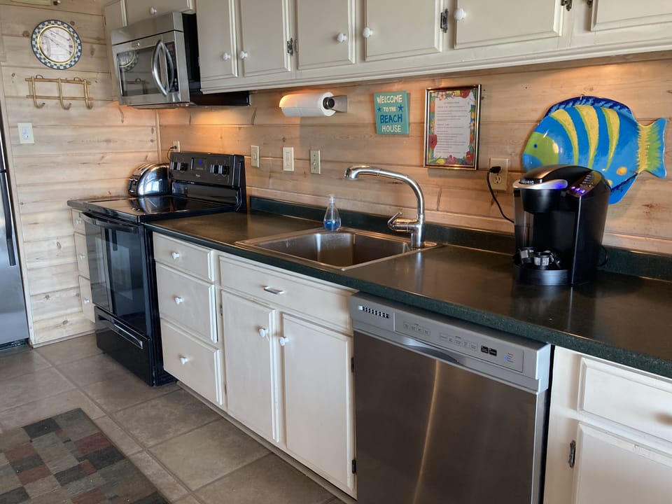 Open concept kitchen