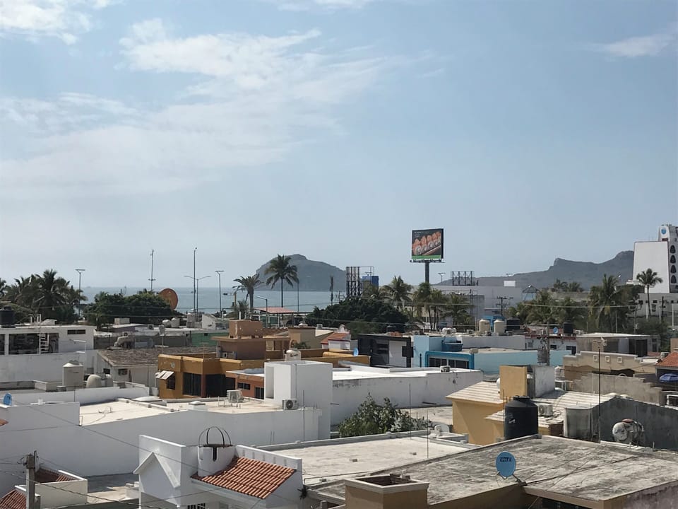 Ocean view from the rooftop