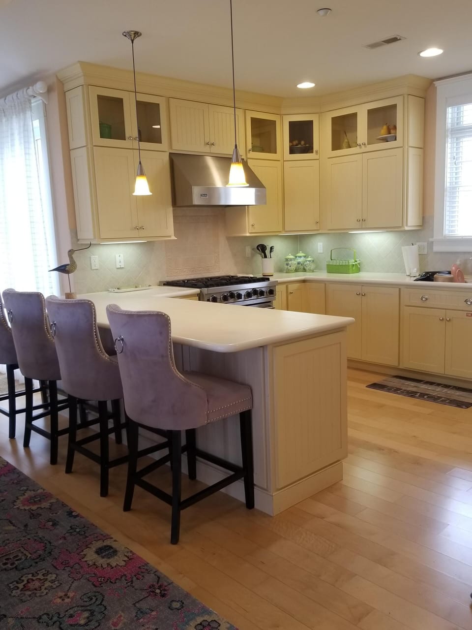 Show off your cooking skills with the Viking appliances.