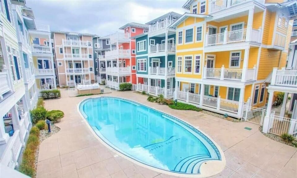  Lucky you, no long walk to the pool, you are just steps away.