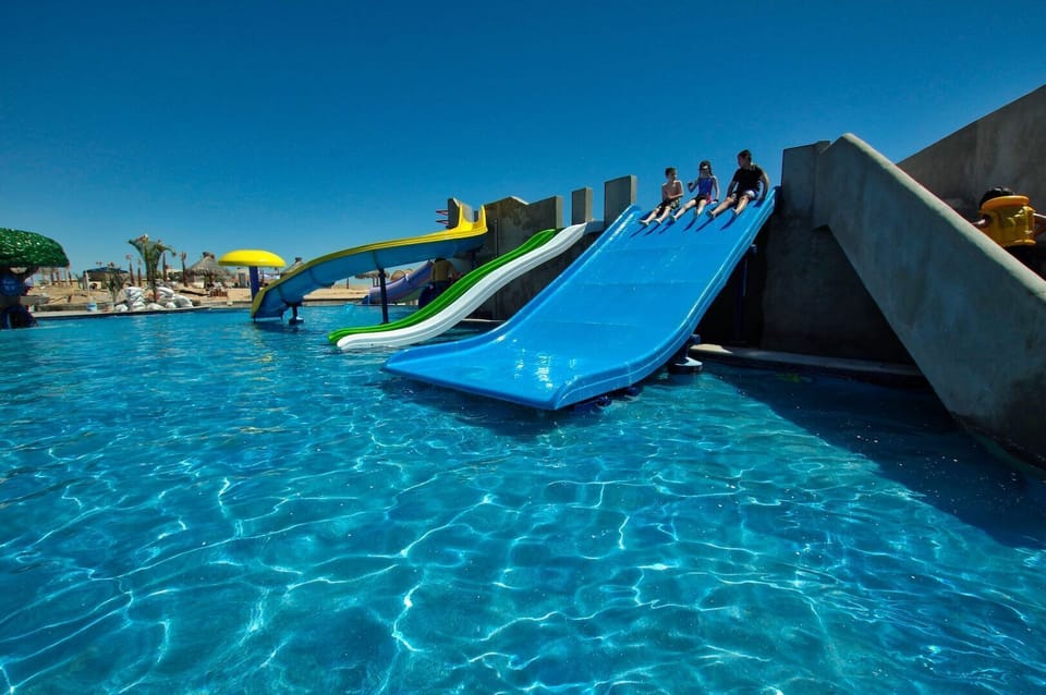 Kids pool with water slides!