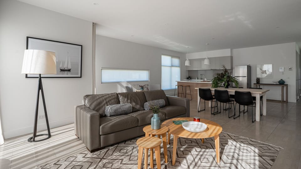 Large open plan living and dining area 