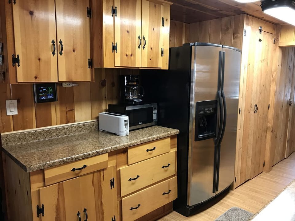 Fully stocked kitchen
