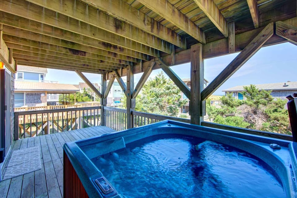 New hot tub.