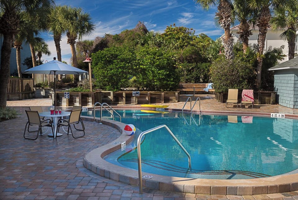 Heated pool is open, with social distancing encouraged. Hot tubs also open.