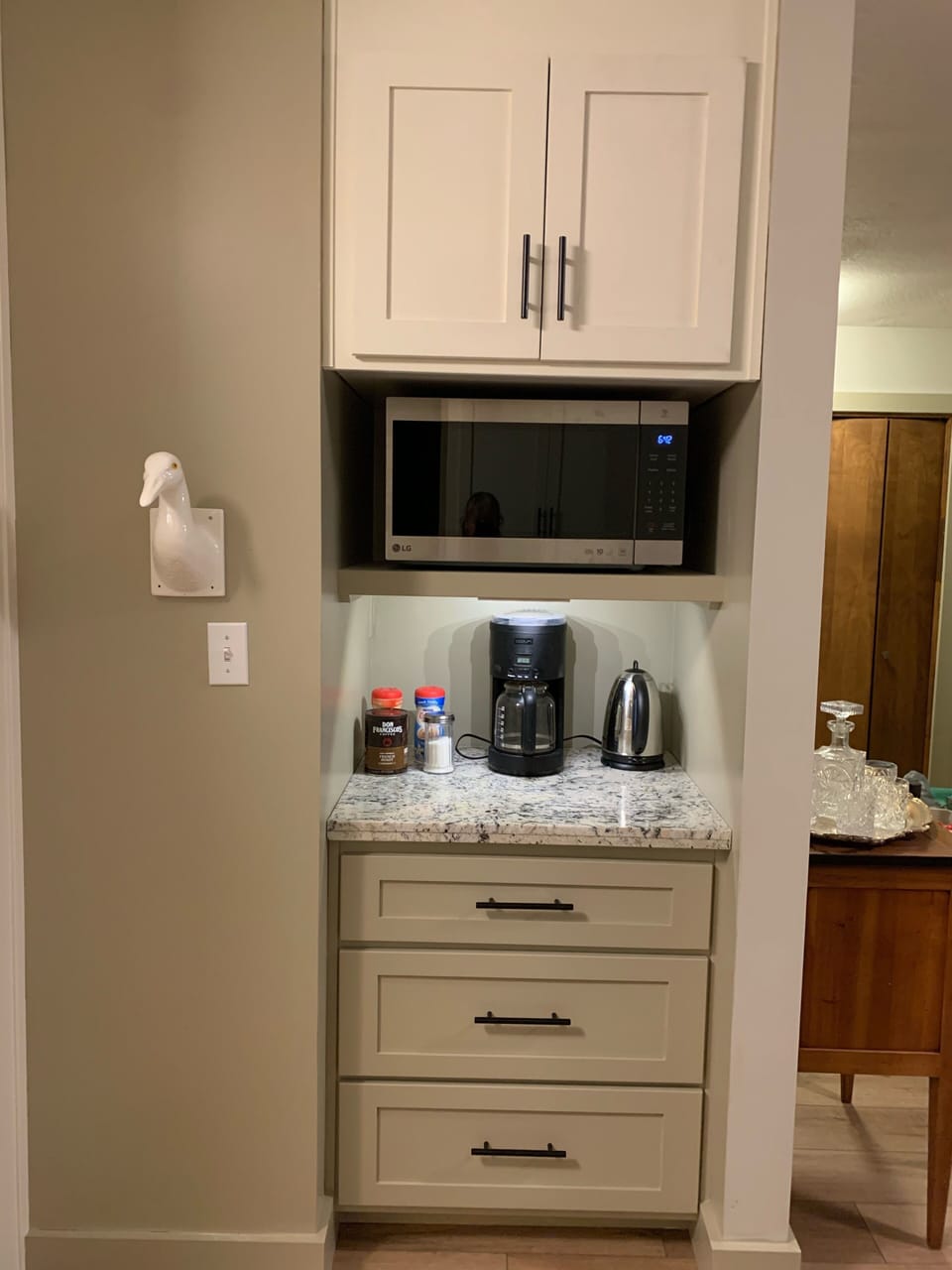 Every thing you need for morning coffee.
