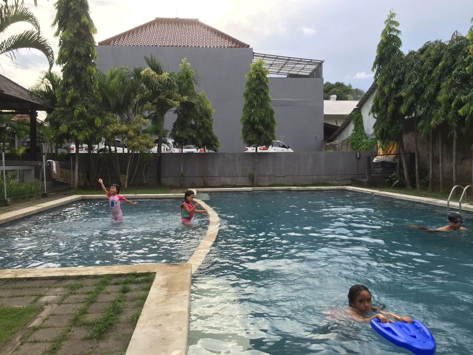 shared swimming pool