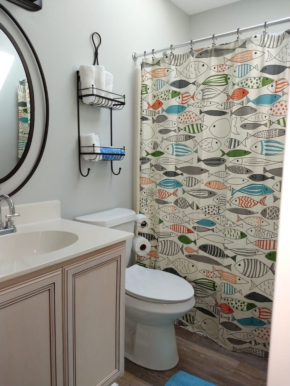Upstairs bathroom