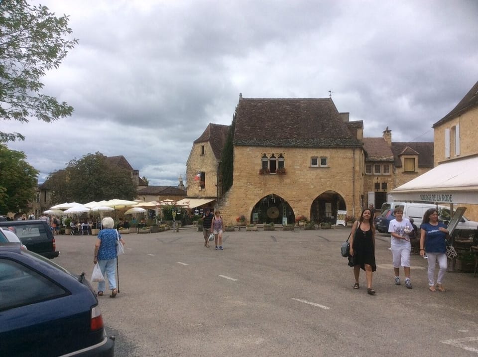 Lower square in Domme.