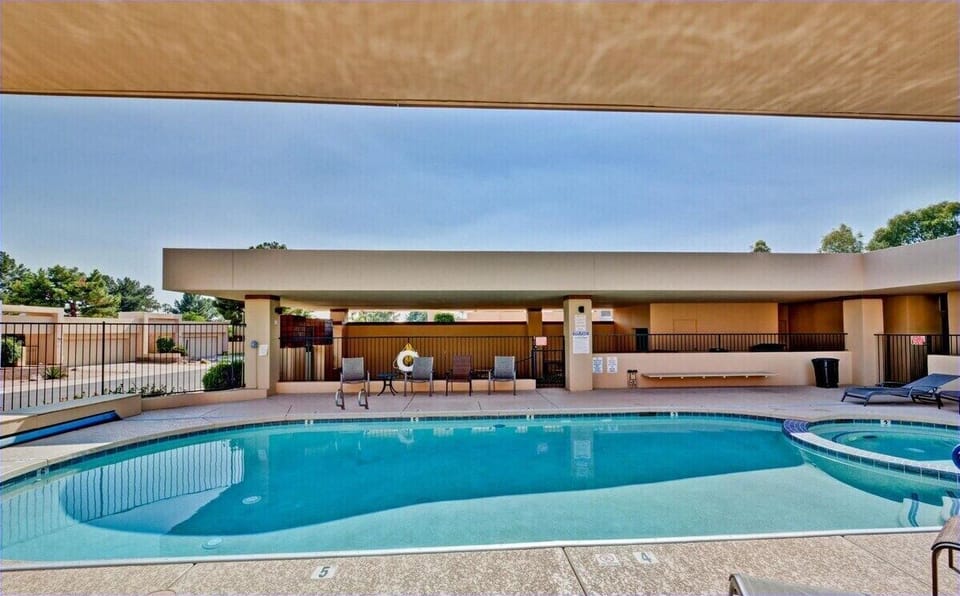 Heated community pool 