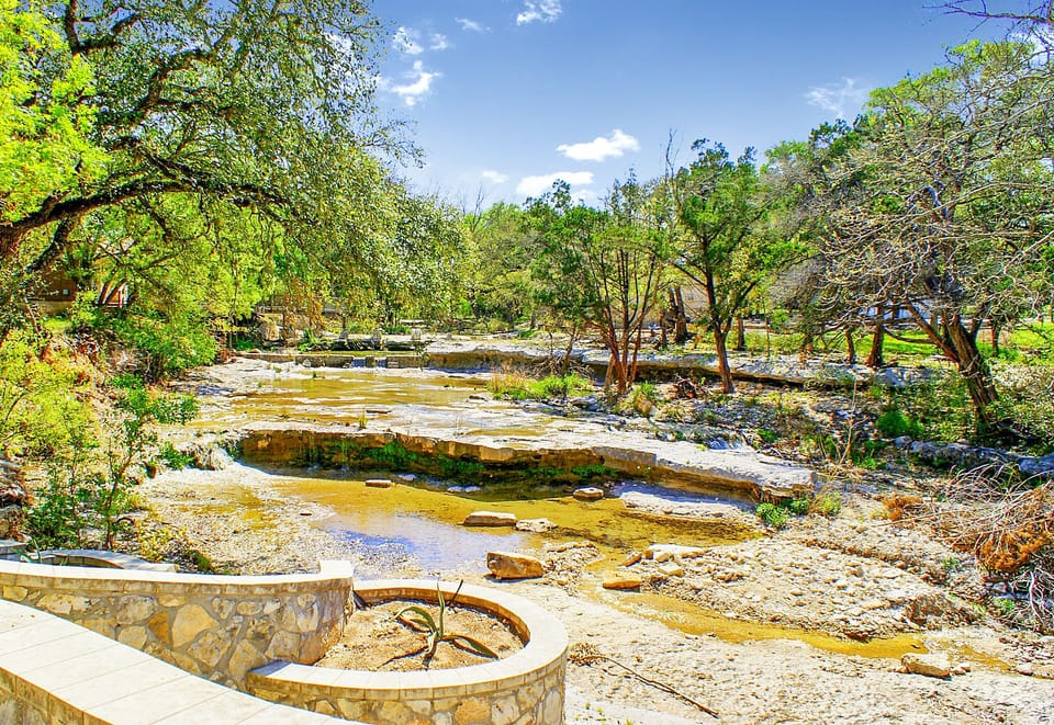 Peaceful waterfall
