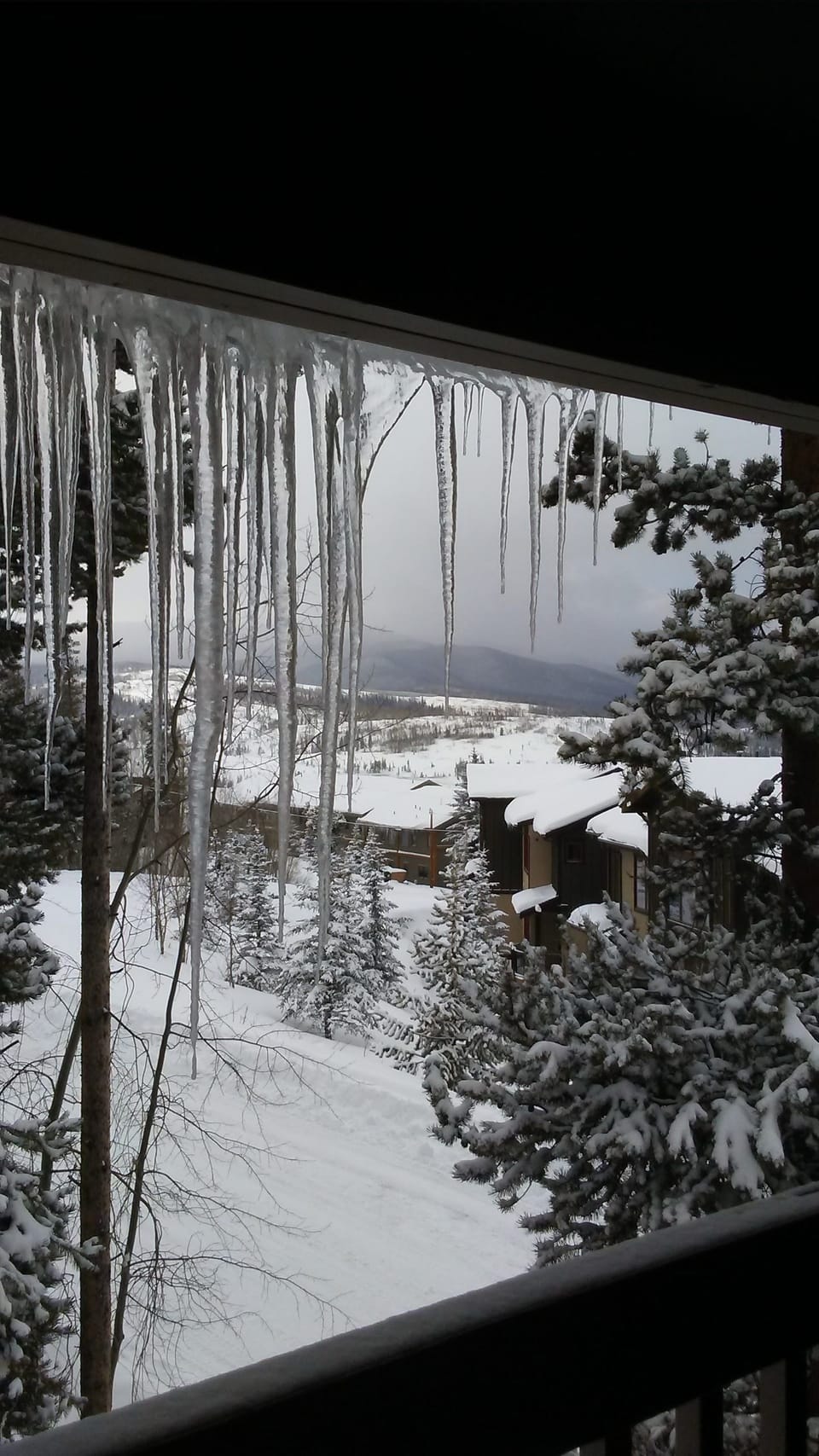 View from deck toward Winter Park/Mary Jane ski areas