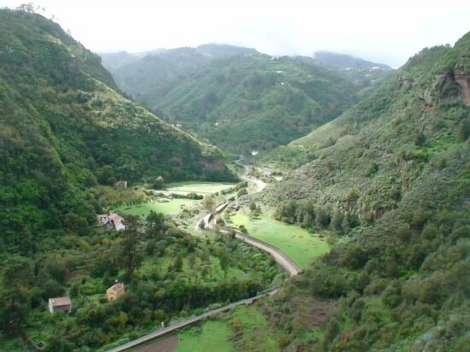 ravine "Barranco de La Virgen"