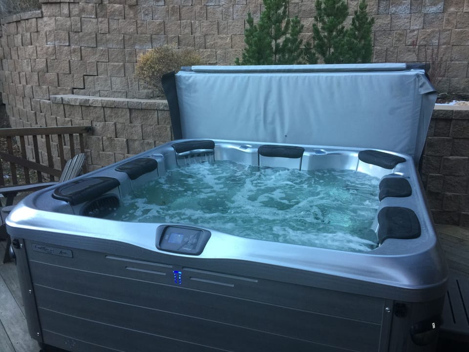 8-person Bullfrog hot tub